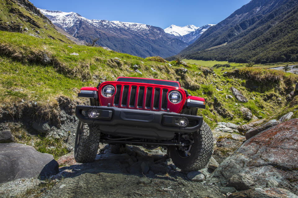 The 2018 Jeep Wrangler. Source: Fiat Chrysler