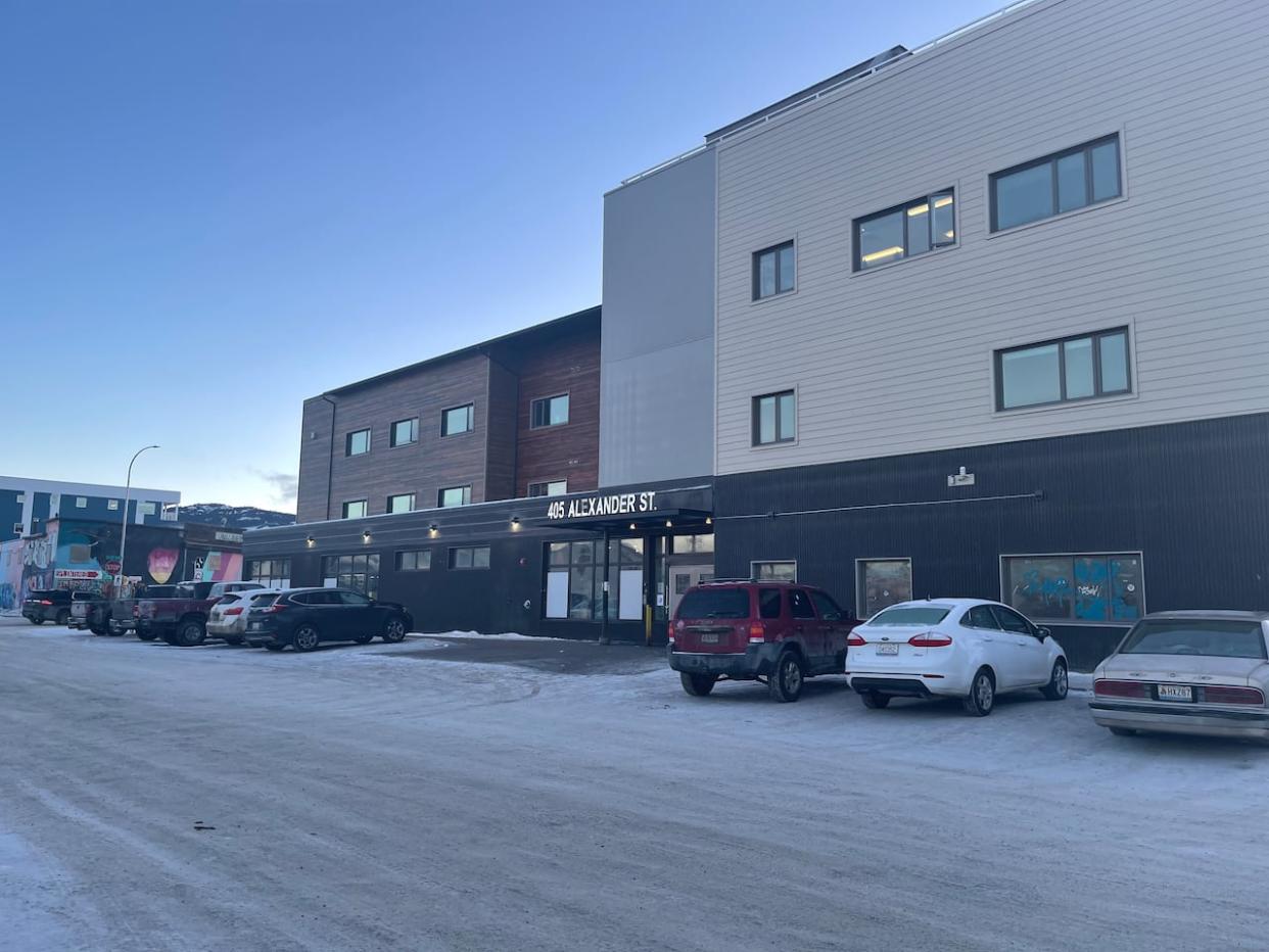 The Whitehorse emergency shelter at 405 Alexander Street. (Maria Tobin/CBC - image credit)