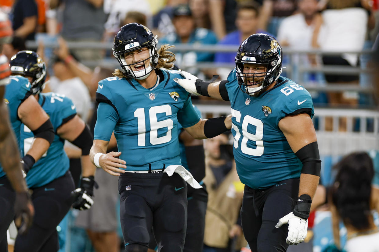 Friday's preseason game produced some smiles in Jacksonville. (David Rosenblum/Icon Sportswire via Getty Images)
