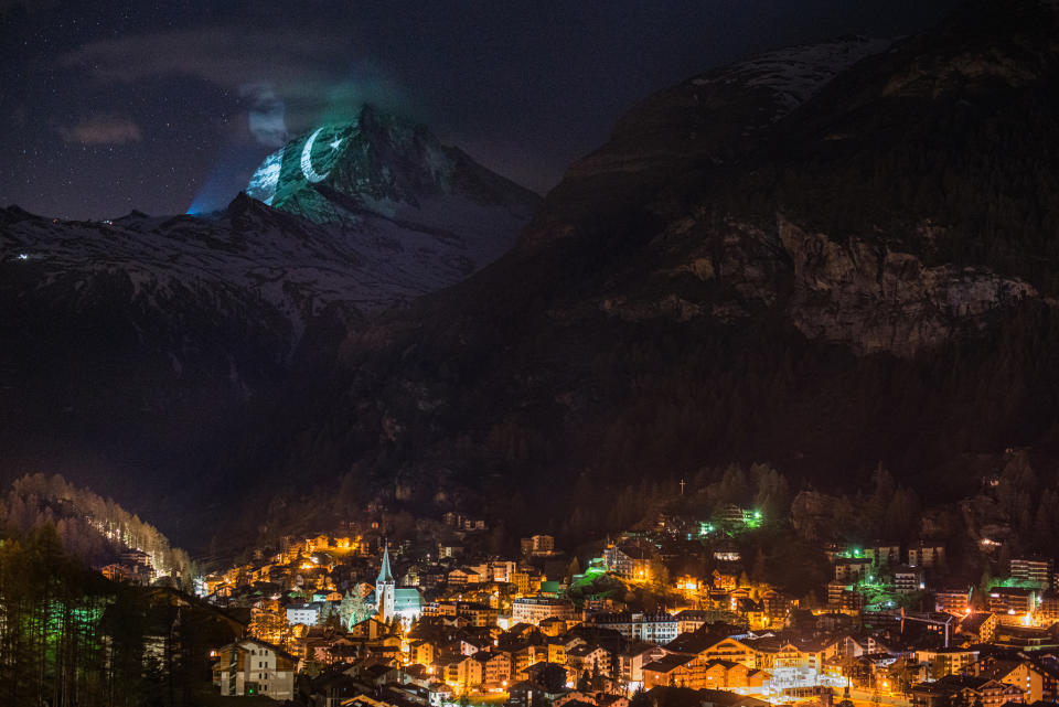 Illumination of the Matterhorn