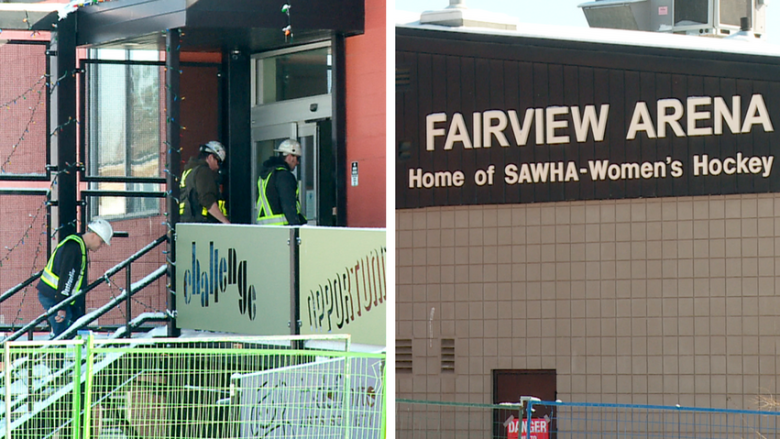 Future of Fairview Arena unknown after roof collapse, demolition