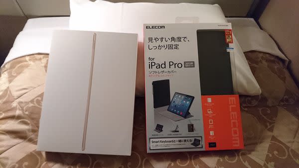 開箱! iPad Pro 金色128G日本買省很大