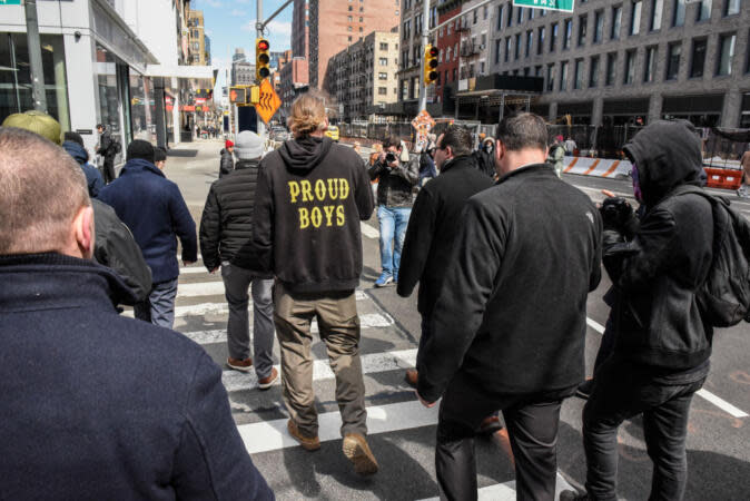 Proud Boys Members Ordered To Pay Over $1 Million For Racist 2020 Church Attack | Stephanie Keith/Getty Images