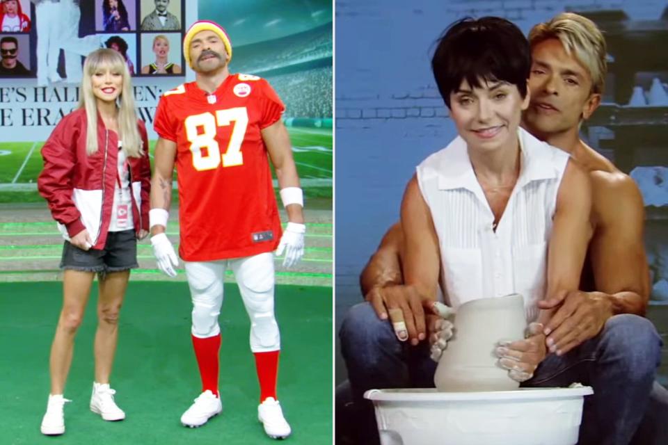 See Kelly Ripa and Mark Consuelos' epic “Live” Halloween costumes, from