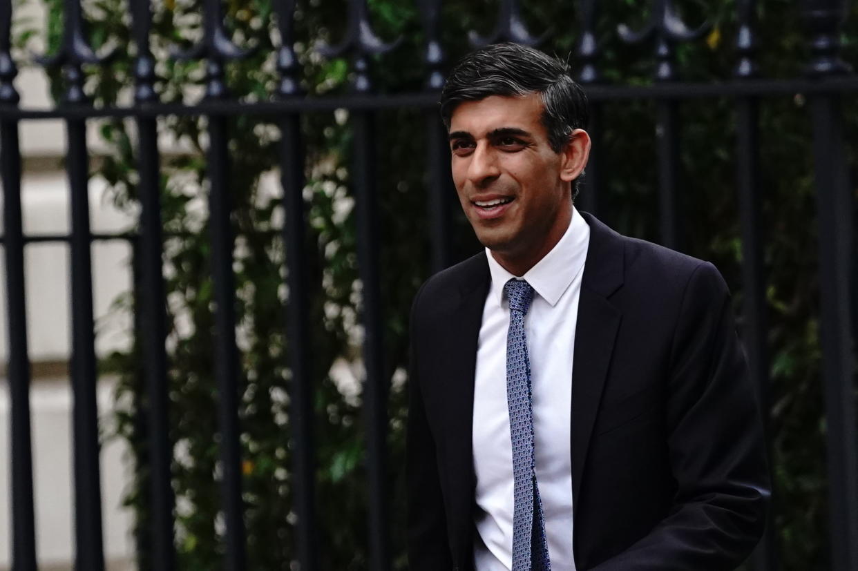 Prime Minister Rishi Sunak leaves the Rupert and Lachlan Murdoch annual party at Spencer House, St James' Place in London. Picture date: Thursday June 22, 2023. (Photo by Victoria Jones/PA Images via Getty Images)