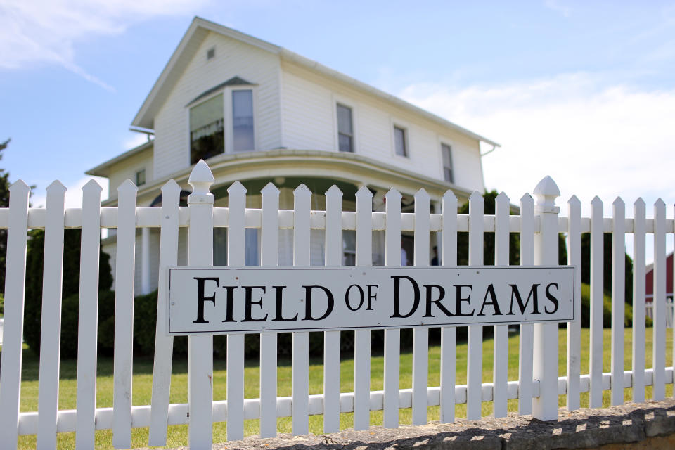 MLB will be invading the famous Field of Dreams for a game in 2020. (Photo by Alex Trautwig/MLB via Getty Images)