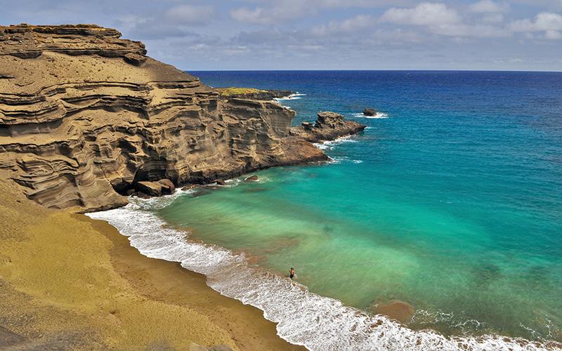 Papakolea Beach, Big Island of Hawaii