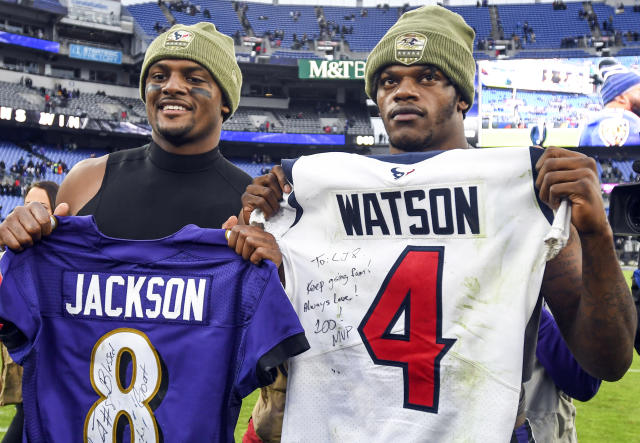 Lamar Jackson has Deshaun Watson's vote for MVP and our attention as a  Super Bowl contender