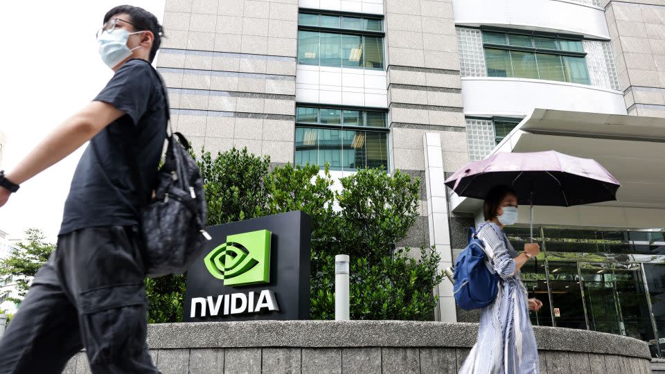Nvidia offices in Taipei - I-Hwa Cheng/Bloomberg/Getty Images