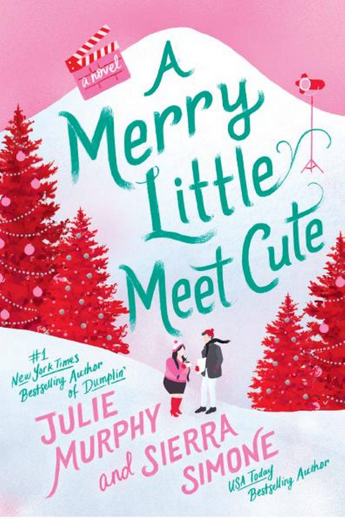 “A Merry Little Meet Cute” might have an innocent cover, but it’s spicy inside. HarperCollins