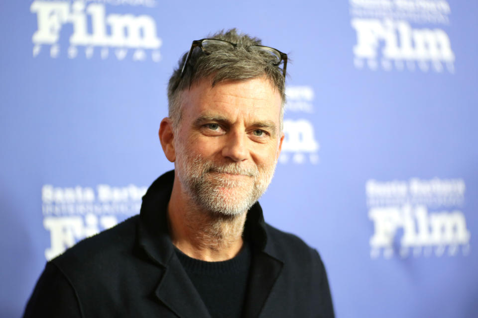 Paul Thomas Anderson smiling at the camera