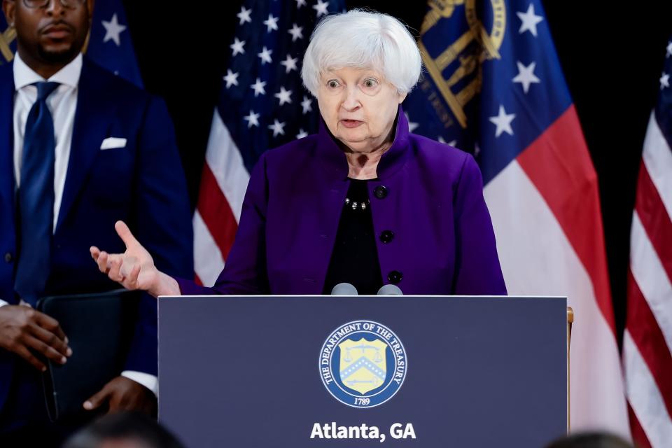 La secretaria del Tesoro, Janet Yellen. (EFE)