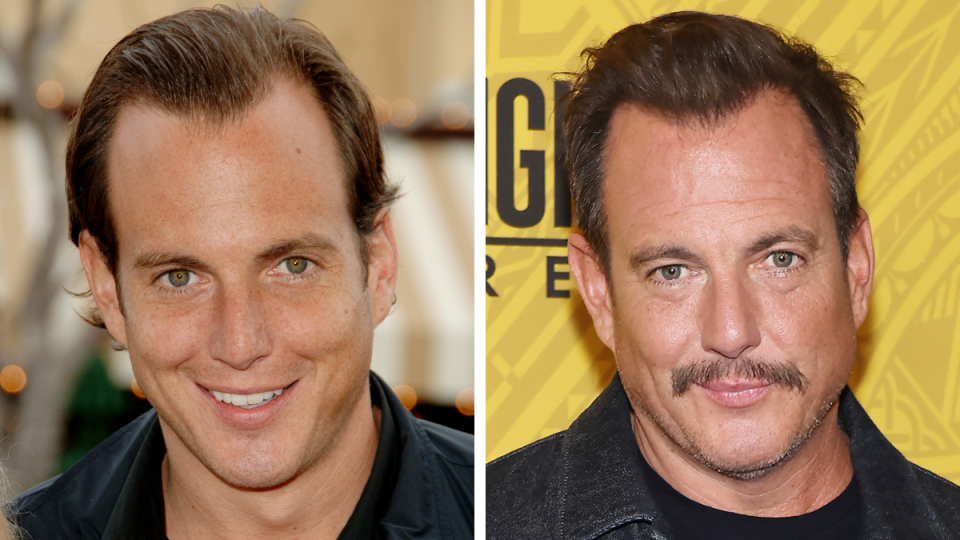 Will Arnett in 2006 and 2023