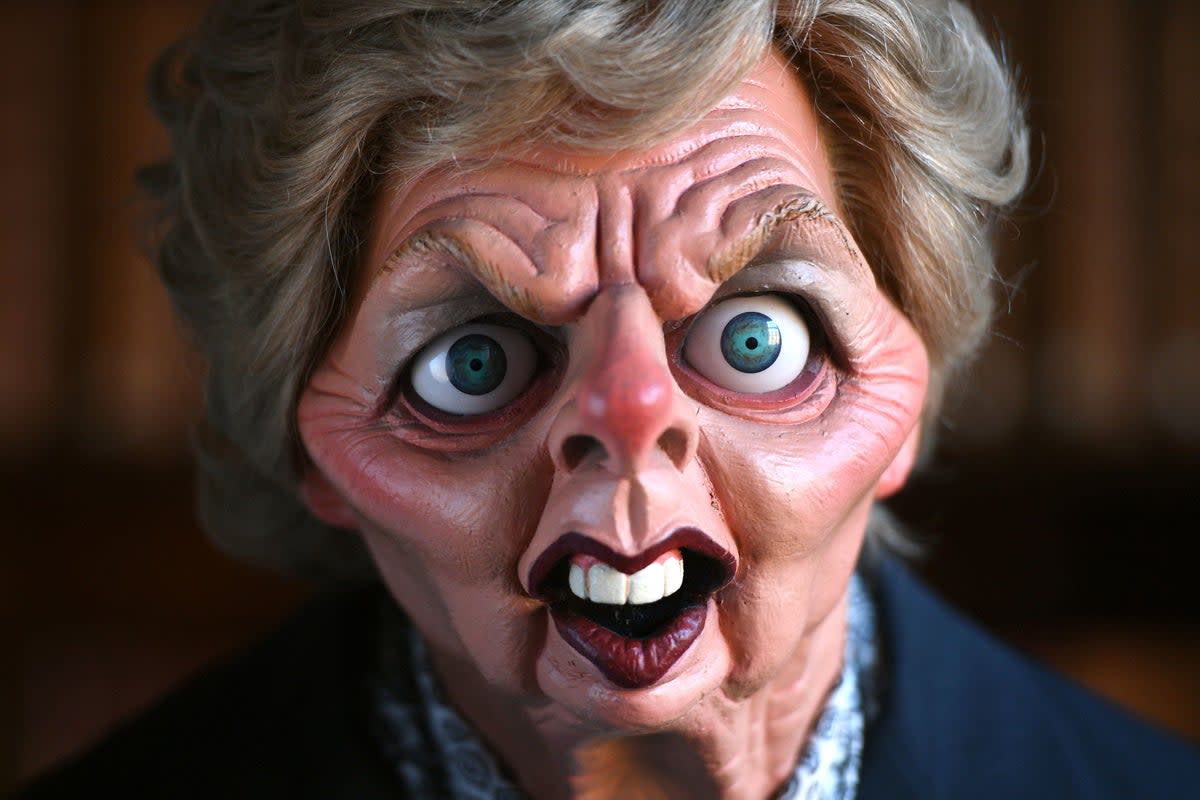 Spitting Image depicted Margaret Thatcher as a psychotic, tyrannical bully (PA)