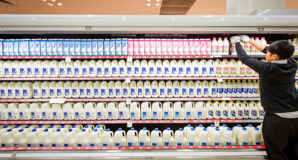 Soy milk is rated against other soy milk varieties and it not in the same category as dairy products. Source: Getty