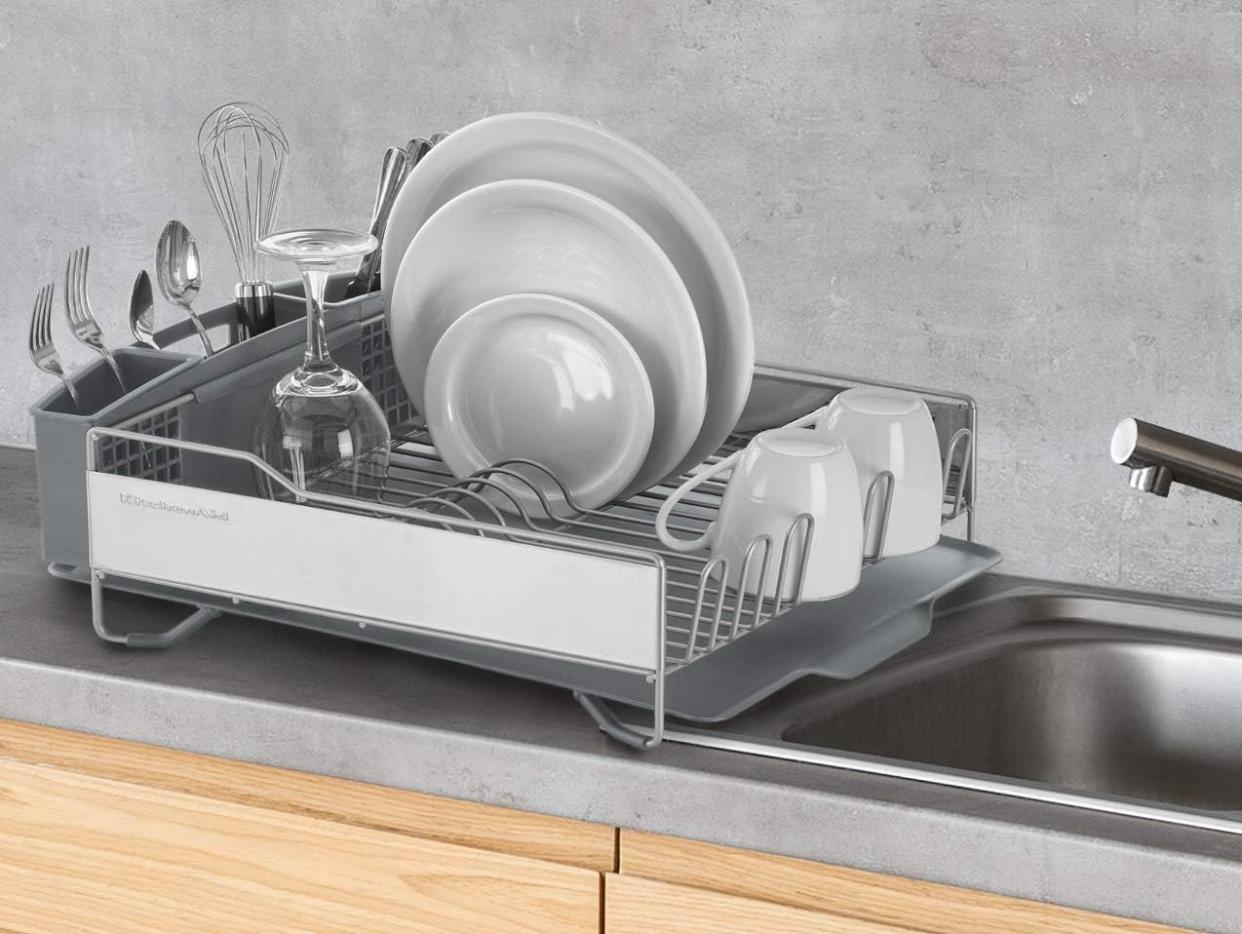 KitchenAid Dish Rack (Photo via Amazon Canada)