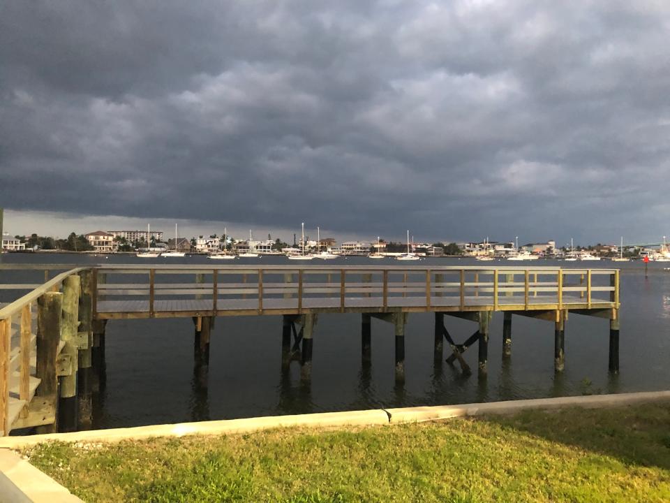 View from Fort Myers dock