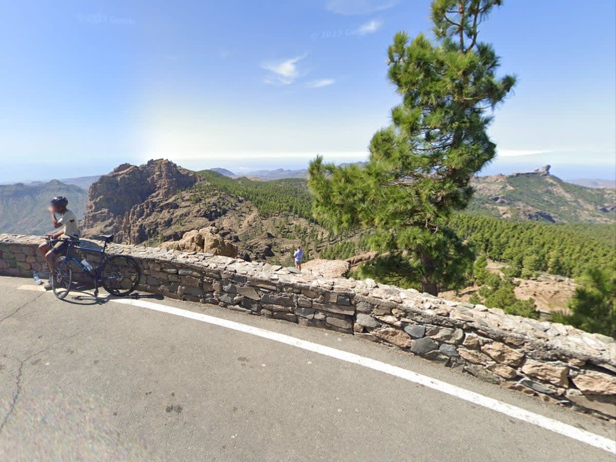 The man was reported missing on Monday while hiking at Pico de Las Nieves  (Google Maps)