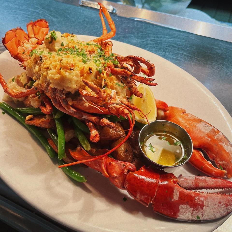 Decadence is waiting for you at The Black Whale when you order the Lobster Thermidor.