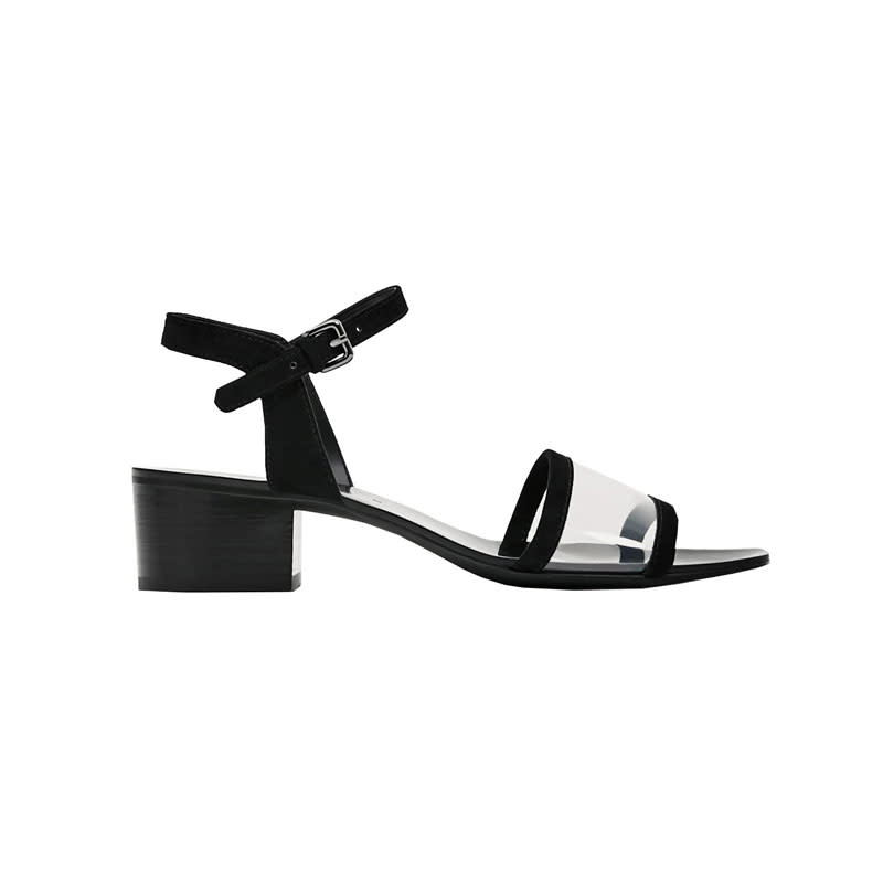 <p><a rel="nofollow noopener" href="https://www.zara.com/us/en/sale/woman/shoes/view-all/high-heel-sandals-with-ankle-strap-c734178p4144507.html" target="_blank" data-ylk="slk:High-Heel Sandals With Ankle Strap,;elm:context_link;itc:0;sec:content-canvas" class="link ">High-Heel Sandals With Ankle Strap,</a> <span><span>$23</span> $16</span></p>