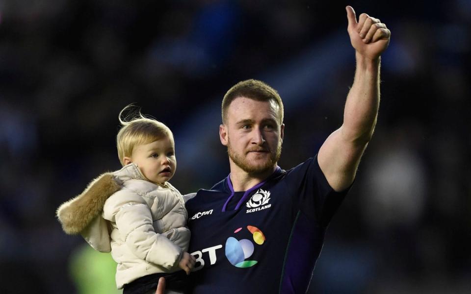 Stuart Hogg will join Premiership champions Exeter Chiefs next year - PA