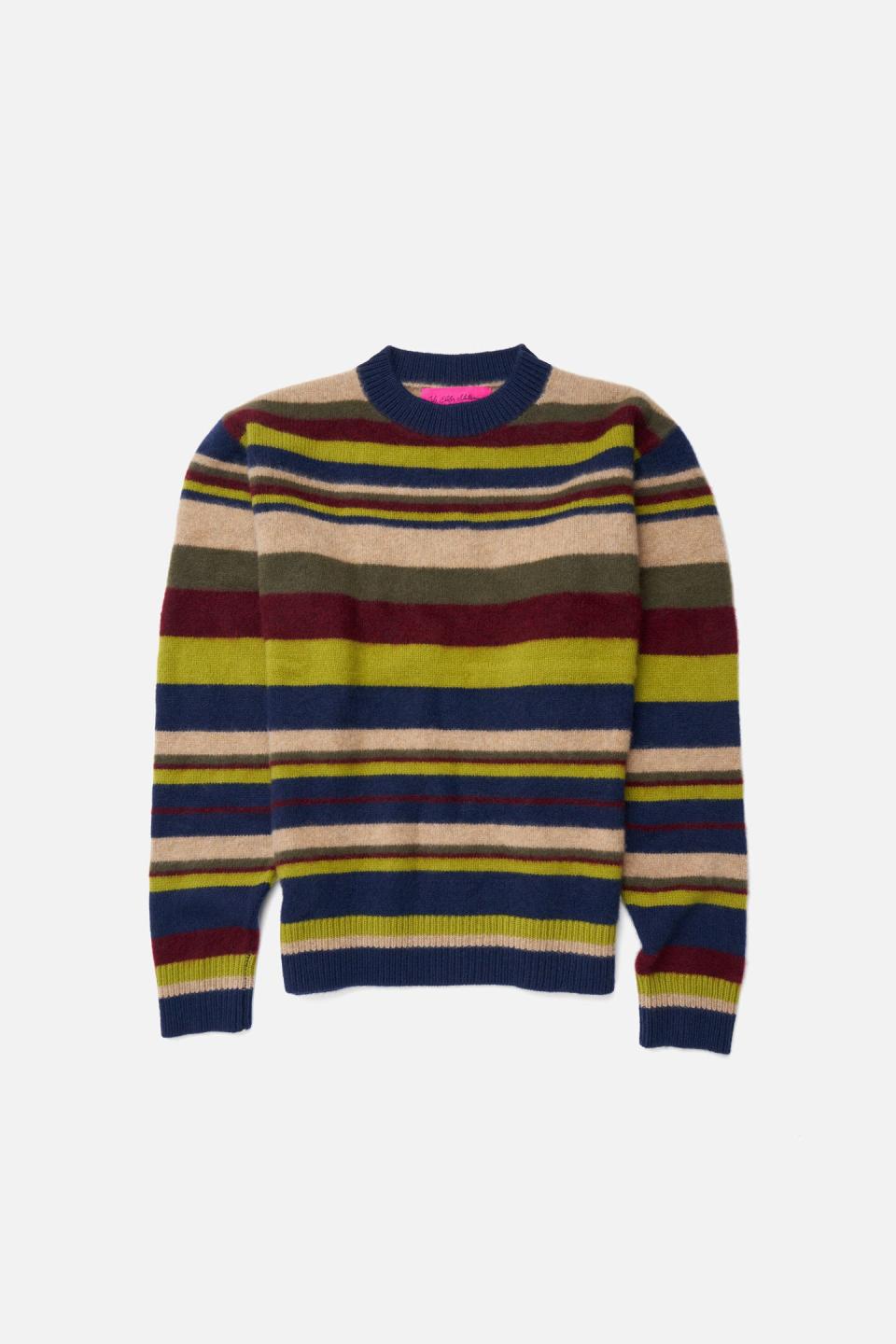 <p><a href="https://go.redirectingat.com?id=74968X1596630&url=https%3A%2F%2Felder-statesman.com%2Fcollections%2Fmenswear-sweaters%2Fproducts%2Fmood-stripe-crew-nvy-cml-olv-mrn-pea&sref=https%3A%2F%2Fwww.elledecor.com%2Fshopping%2Fg41405773%2Fluxury-gifts-for-him-men%2F" rel="nofollow noopener" target="_blank" data-ylk="slk:Shop Now;elm:context_link;itc:0;sec:content-canvas" class="link ">Shop Now</a></p><p>Mood Stripe Crew</p><p>elder-statesman.com</p><p>$1155.00</p><span class="copyright">The Elder Statesman</span>