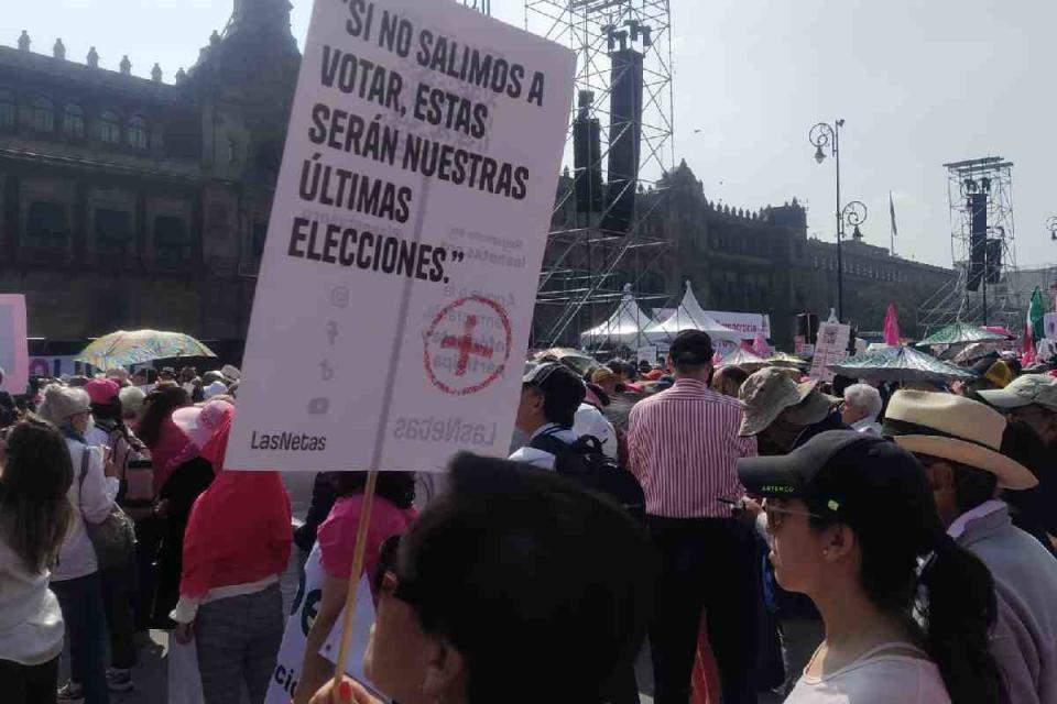 marcha por la democracia 2024