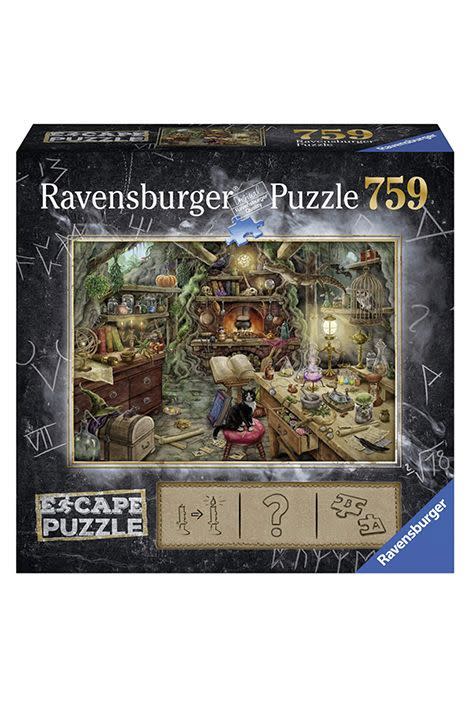 Ravensburger Escape Puzzle The Witches Kitchen 759 Piece Jigsaw Puzzle for Kids and Adults Ages 12 and Up - an Escape Room Experience in Puzzle Form