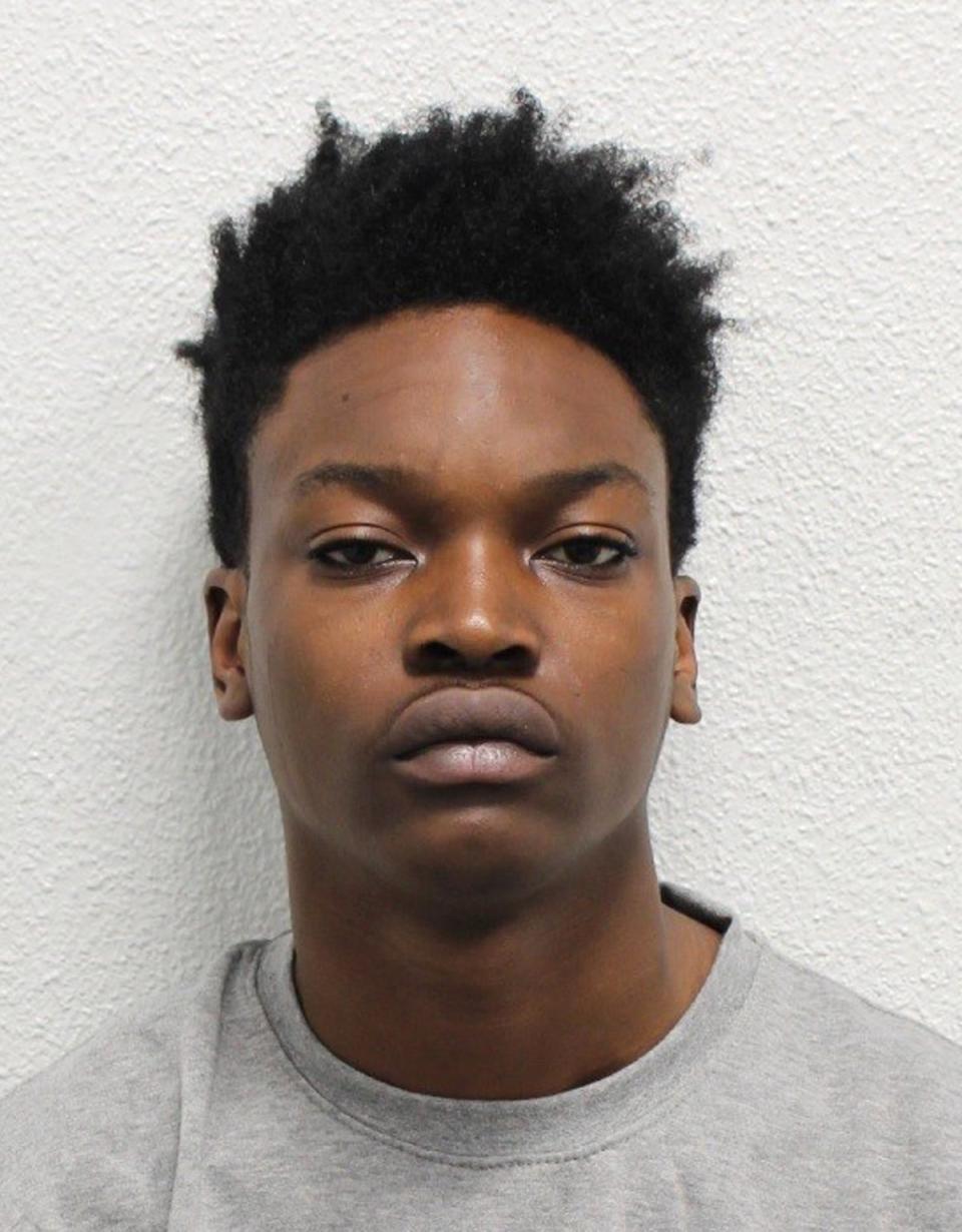 Brandon McNeil has been sentence to life at the Old Bailey for the murder of Shane Jerome (Metropolitan Police/PA) (PA Media)