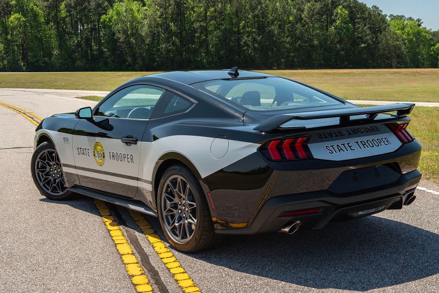 Images of 2024 Mustang additions to the NCSHP fleet. (Courtesy NCSHP)