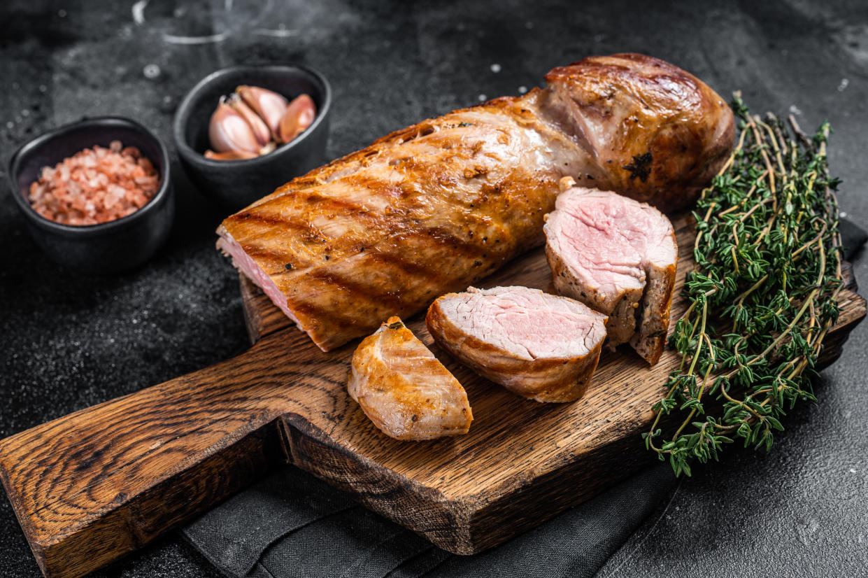 Top Chef Dale Talde says the best way to grill pork loin is to brine and season it properly in advance. (Photo: Getty Creative)