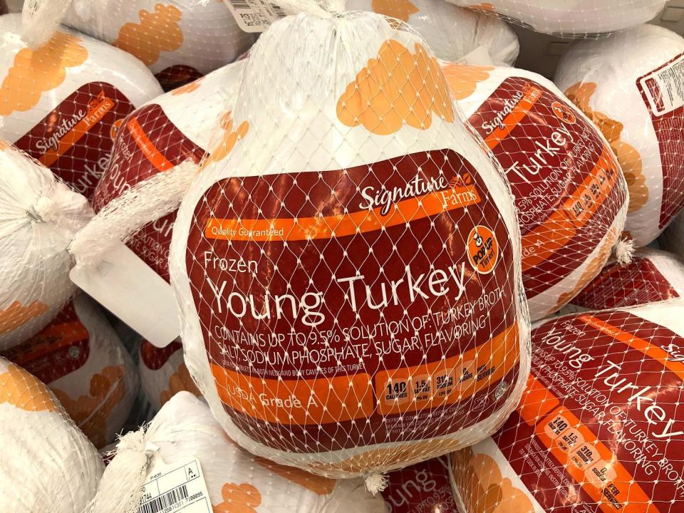 How long will a thawed turkey be OK in the fridge?
