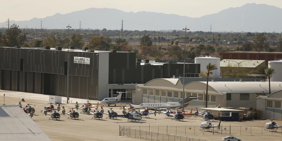 Phoenix-Mesa Gateway Airport on Jan. 28, 2021.