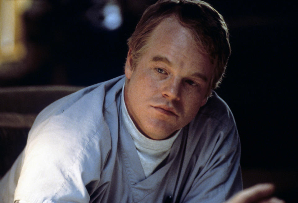 Philip Seymour Hoffman as a nurse