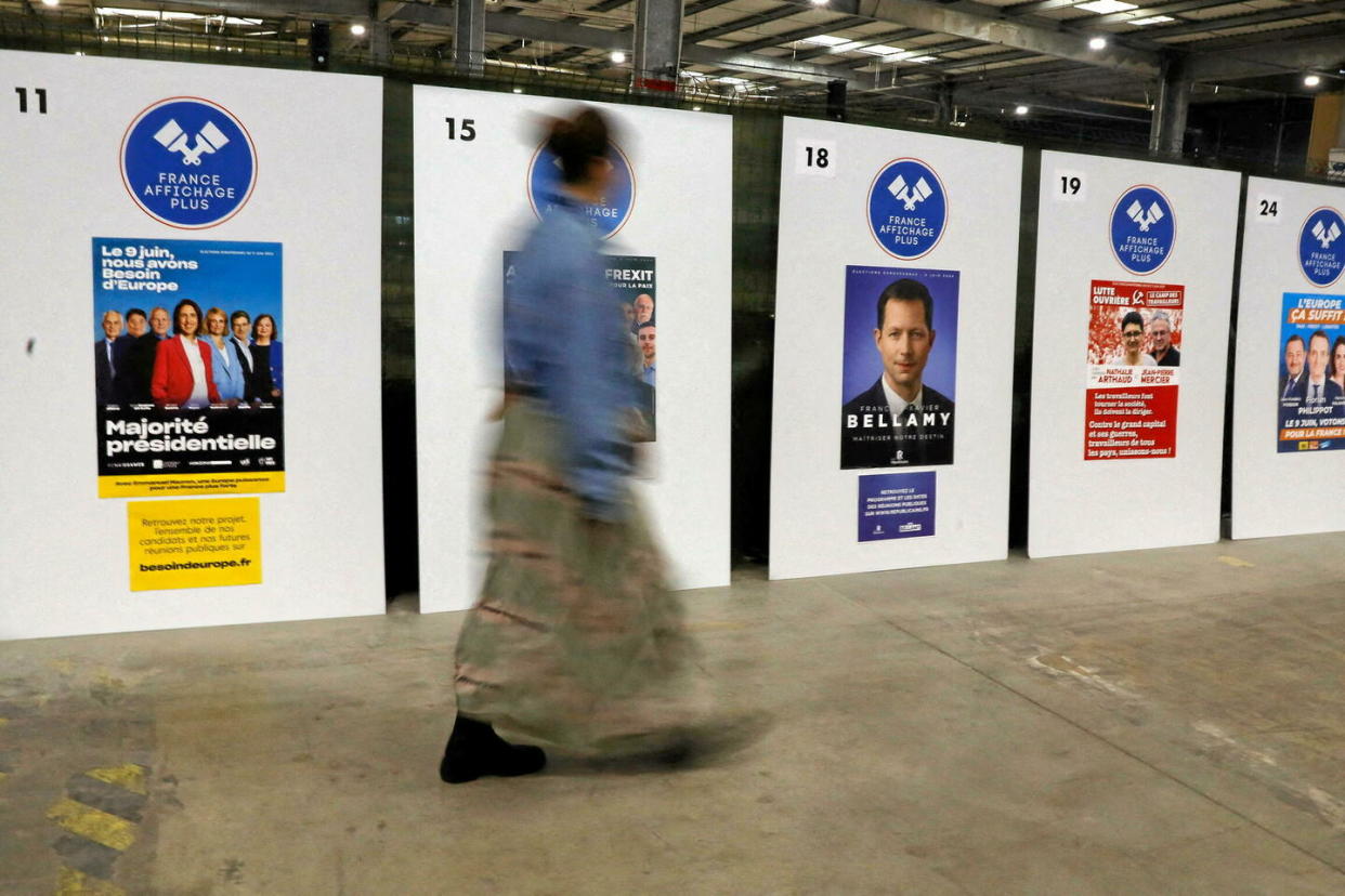 Dans les axes de campagne des partis, l’Europe elle-même a été le parent pauvre d’une campagne au rabais.  - Credit:Vernier Jean-Bernard / Vernier Jean-Bernard/JBV News/ABACA