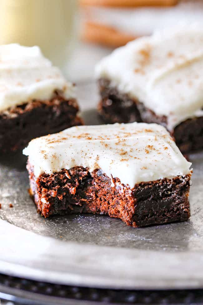 Gingerbread Brownies