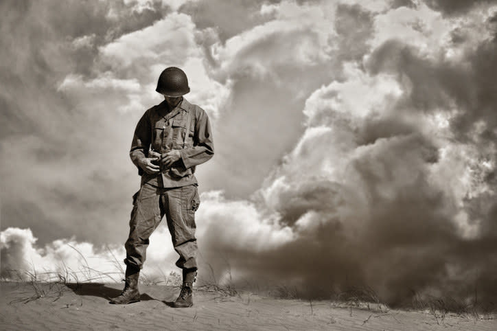 soldier in ww II