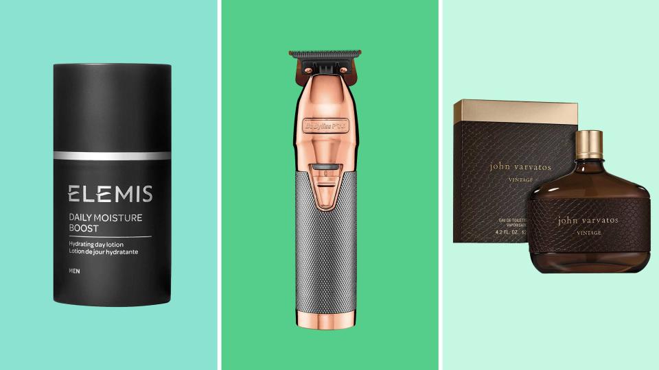 Score men’s beauty and grooming deals on Elemis, Schick, BaByliss and more at Amazon.