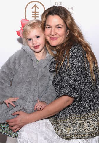 Gary Gershoff/WireImage Drew Barrymore and daughter Frankie Barrymore Kopelman on March 7, 2017 in New York City