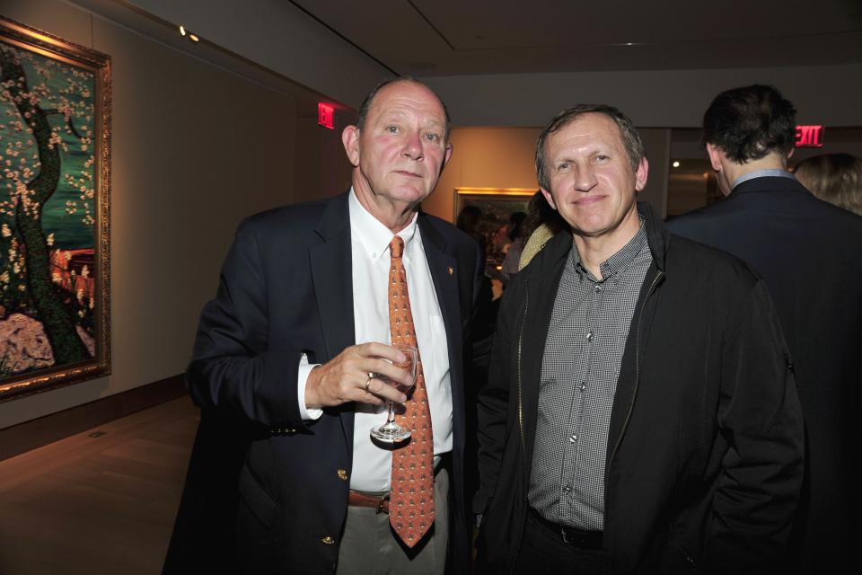 NEW YORK CITY, NY - MARCH 25: Vladimir Galitzine and Alec Sulkin attend RUSSIAN-AMERICAN CULTURAL HERITAGE CENTER's Spring Benefit at Ana Tzarev Gallery on March 25, 2010 in New York City. (Photo by PATRICK MCMULLAN/Patrick McMullan via Getty Images) 