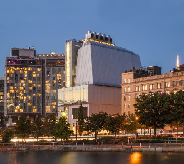 Whitney Museum of American Art, View from the Hudson River