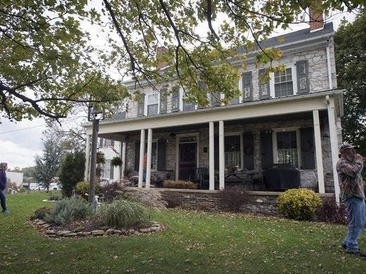 The Mifflin House near Wrightsville, Pa. was an Underground Railroad site, and its acreage served as a Confederate artillery battery site in the Civil War.