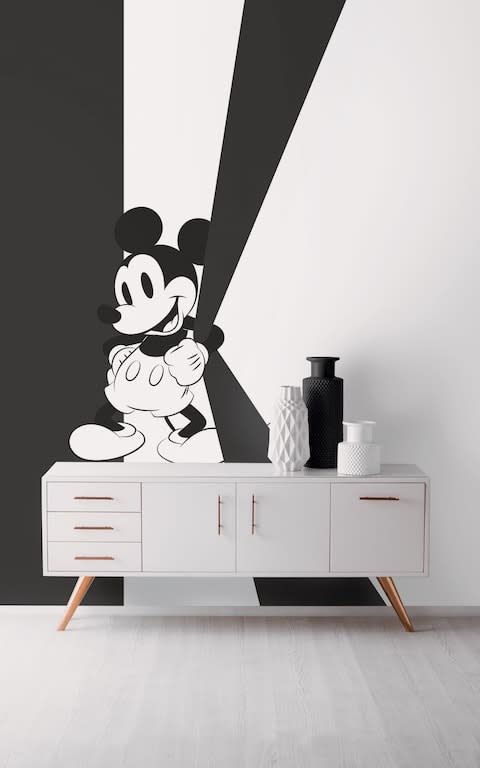 Mickey Mischief mural 