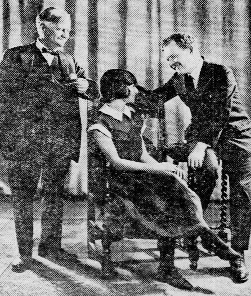 A scene from John Golden’s Little Theatre hit, “The First Year.”