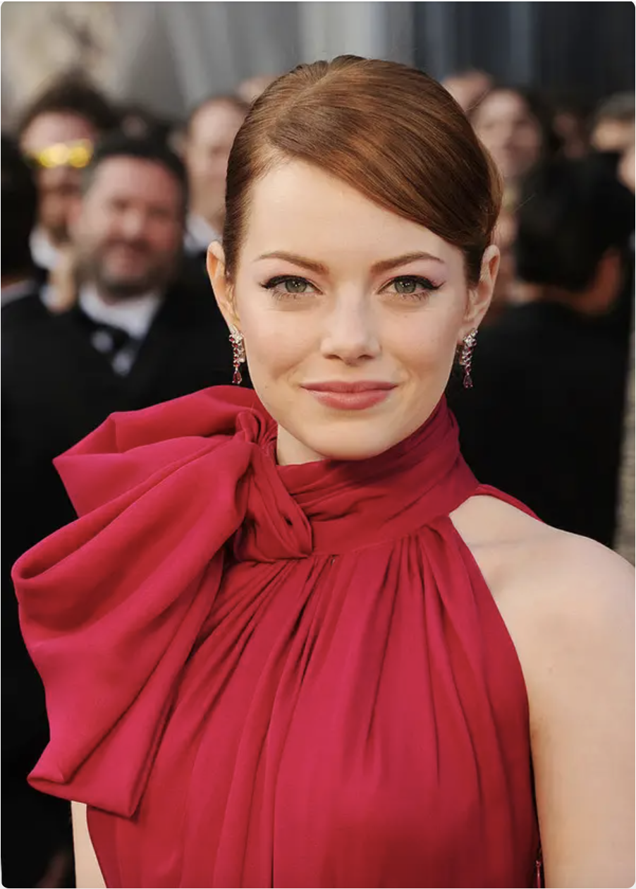 Closeup of Emma Stone