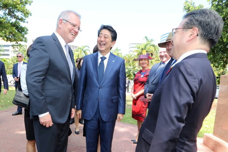 Canberra and Tokyo both recently launched Pacific infrastructure projects to offer alternatives to Beijing's so-called Belt and Road initiative