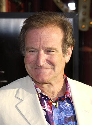 Robin Williams at the Hollywood premiere of Warner Brothers' Insomnia