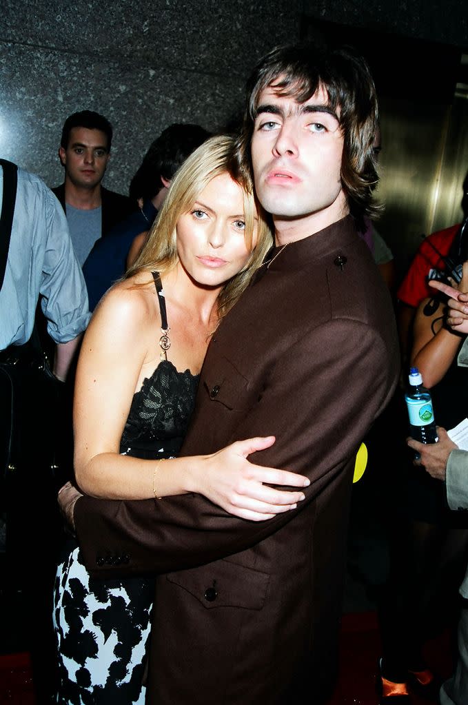 Patsy Kensit y Liam Gallaghergic)