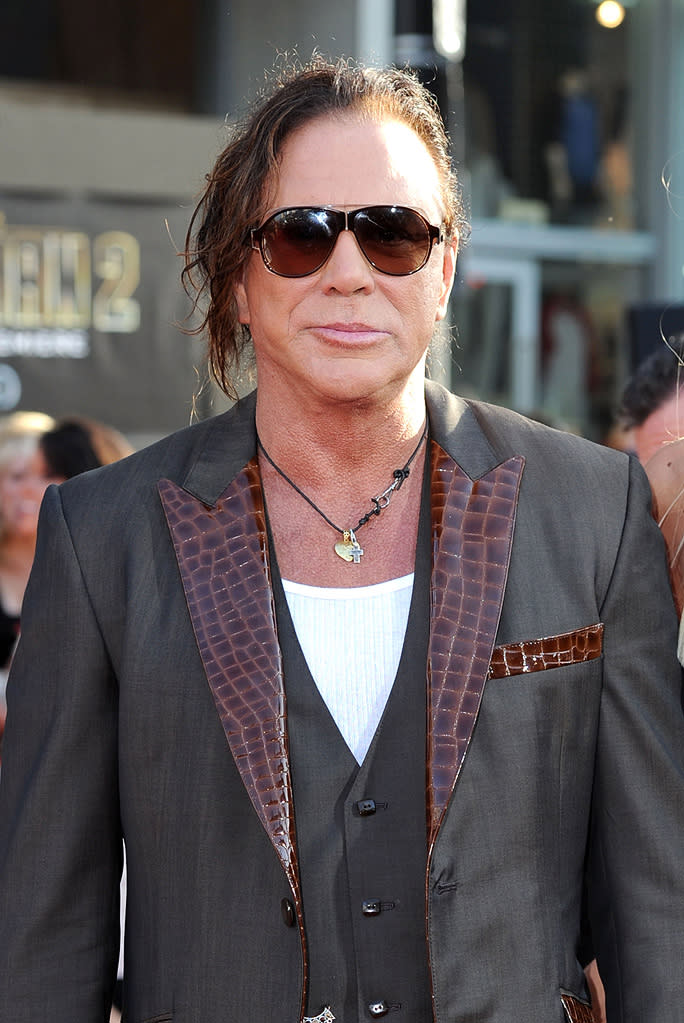 Iron Man 2 LA Premiere 2010 Mickey Rourke