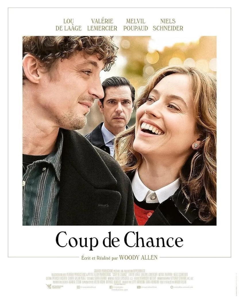 Póster oficial de Coup de Chance (Fuente: IMDb)